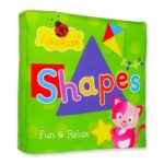 Cloth Baby Book English Alphanumeric Cloth book Touch and Feel Early Educational and Development Toy with Sound Paper